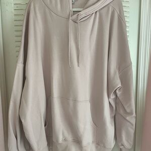 H&M pale pink Oversized Hoodie